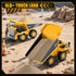 BEWEAI 9CH 2.4Ghz 2 3-12 RC Dump Truck Toy for Boys, Remote Control Play Truck Construction Vehicles, Electric Trucks