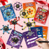 24 Pack ShyLizard Valentine's Day Cards for Kids with Fidget Spinners, Valentines Day Gifts for Kids, Deformable Robot
