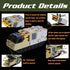 Sets 9 4-7 XDUOYJOY Military Tank Toy with Launchable Missiles, Army Toys with Vehicles, Helicopter Trucks Army Men