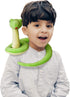 Ice King Bear Plush Toy - Lifelike Green Snake Stuffed Animal (Standing)