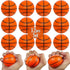 Mini Basketball Stress Balls 12 Pcs Pack - 2.5” Inch Mini Basketballs for Kids, Party Favors