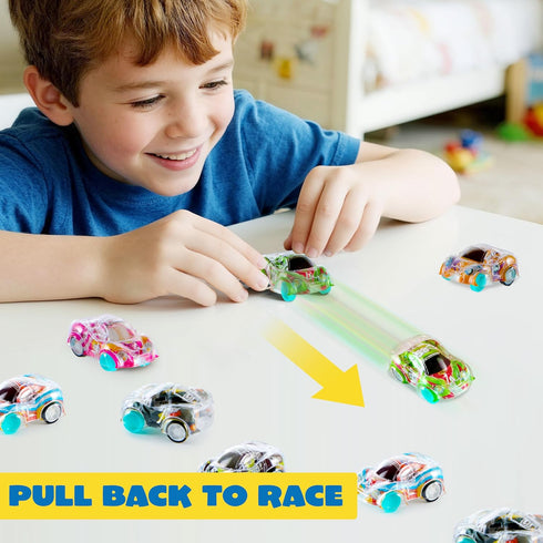 50 8-12, JOYIN Pcs Mini Pull Back Cars, Bulk Toy Cars Party Favors for Kids Treasure Box Prizes for Classroom, Pinata