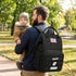 Backpack Backpack Daddy/Mommy Diaper Bag for Dad and Mom with USB Charging Port Stroller Straps and Insulated