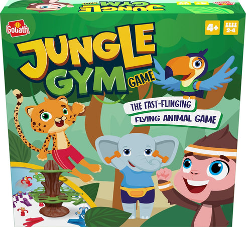 Goliath Jungle Gym Game - Fast-Flinging Flying Animal Game for Ages 4 and Up, 2-4 Players