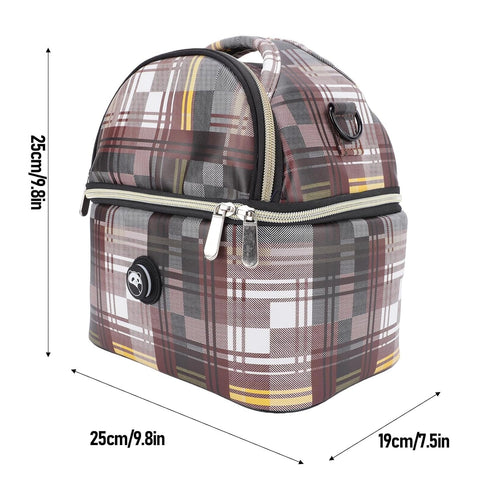Luocute Pack Baby Bottle Warmer Bag for Storage, with USB Electric Heating, Shoulder Strap, Insulated, Fits Various