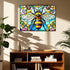 1000 1000 1000 27.5"x19.7" Sutinban Stained Glass Bee Puzzle Pieces, Piece Puzzle for Adults, Challenging Game Home