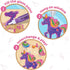 Imagimake Window Art Unicorn Toy Painting Kit, Suncatcher Art Supplies, Unicorn Gifts for Girls Age 6-8, Kids Crafts