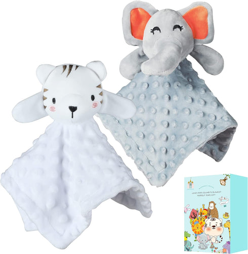 Cute Castle Security Blanket for Babies, Soft Unisex Newborn Essentials for Boys and Girls, Neutral Snuggle Toy
