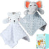Cute Castle Security Blanket for Babies, Soft Unisex Newborn Essentials for Boys and Girls, Neutral Snuggle Toy