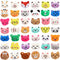 Sumind 42 Pcs Mini Plush Animals Toys Set - Cute Small Stuffed Animal Keychain Decorations for Parties