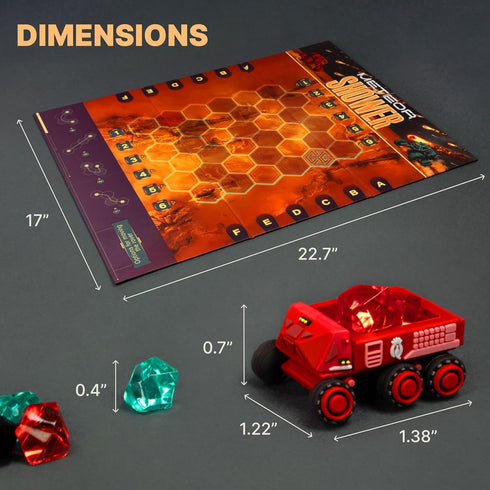 2 8 Queensell Meteor Shower Board Game for Adults and Kids - Fast Strategy Game - Player Tabletop Game Educational Toys