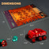 2 8 Queensell Meteor Shower Board Game for Adults and Kids - Fast Strategy Game - Player Tabletop Game Educational Toys