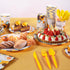 170 24 Cecnamt Construction Birthday Decorations, Pcs Construction Birthday Party Supplies Including Banner, Plates