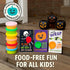 30 Pack Play Dough Halloween Party Favors for Kids Non-Candy Gifts with Playdough and Classroom Exchange Cards