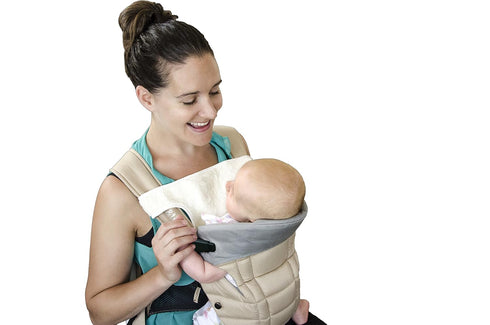 phil&teds Pack 2 Pack Carrier Bib for Airlight and Emotion, Beige