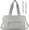 Roo and Bear Diaper Bag Tote, Neoprene 100% Waterproof, Shoulder Strap and Clips, Large Mommy