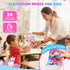 24 Pack 4-9, Set JoyCat DIY Poke Art Unicorn Party Favors for Girls, Mess-Free Craft Kits for Kids Ages Activity