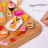 FFNIU 160 Pcs Mini Food Toys, Miniature Food Drinks Bottles for Doll Kitchen Pretend Play, Mixed Resin Kitchen Cutlery