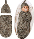 Sanghing Leopard Print Newborn Swaddle Blankets Cheetah Print Baby Stuff Soft Swaddling Blanket