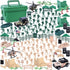 LovesTown 117PCS Army Men Playset - Military Soldier Set with Jeep Helicopter for Kids