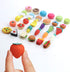 Mr. Pen Mini Food Erasers for Kids - 30 pcs, 3D Non-Toxic & Safe for Children, No Smudge