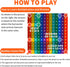 12x12 Multiplication Pop Game & Math Chart | Interactive Learning Toy for Kids | Teacher-Approved Classroom Tool |