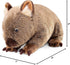 Frankiezhou Home 12' Lifelike Wombat Stuffed Animal, Soft Crawling Wombat Plush Toy, Unique Plushie Model Doll for Kids