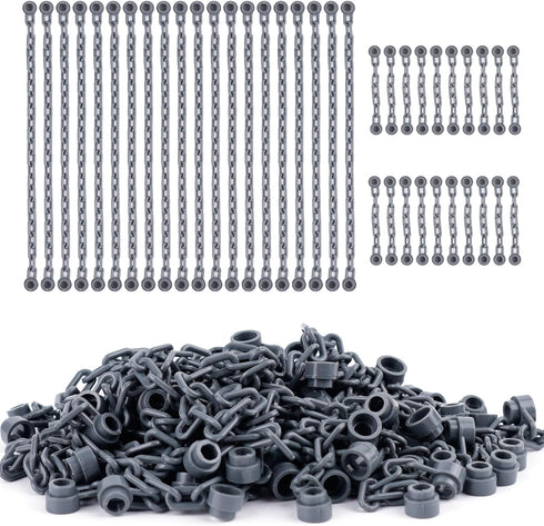 Chain Link Rope Accessories Pieces - 20pcs 21 Link and 20pcs 5-Link
