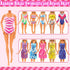 48 PCS Doll Clothes & Accessories - Wedding Gowns, Fashion Dresses, Swimsuits, Shoes for 11.5 inch Doll