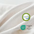 mini paw 2 Pack Bed Bumpers, Foam Bed Bumpers, Bed Rail Bumpers with Washable Cover, Bed Guard Rails