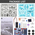 Lucky Doug STEM Projects for Kids Ages 8-16: 6-in-1 Building Science Kits for Solar Robot and Space Toys