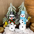 12 Pack PasTard Build A Snowman Kit Large Quantity Ultralight Clay Big Snowman Family Activities for Kids and Adults