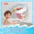 UNEEDE 2 Gallons Bath Toy Organizer, Quick Access Bath Toy Holder for Bathtub, Quick Dry Baby Bath Toy Storage