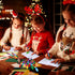 24 24 Set Funrous Pcs Bulk Christmas Coloring Books with Stackable Crayons Christmas Mini Coloring Books for Xmas