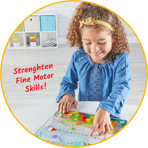 hand2mind Colors & Shapes Sensory Pad, Occupational Therapy Toys, Toddler Sensory Play Therapy Toys