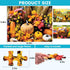 48 Large Piece Puzzles for Seniors, 3 Pack Dementia Jigsaw Puzzles for Elderly, Easy Activities for People with Dementia