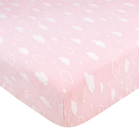 American Baby Company Heavenly Soft Chenille Fitted Crib Sheet 28" x 52",