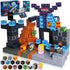 100PCS Magnetic Blocks - Build Magnet Dark Mechanical Guardian Castle World - Montessori Toddler STEM Toys for 3-10