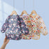 5pcs Long Sleeve Waterproof Bib Set - Full Coverage Apron Bibs with Pocket for 6-30 Months