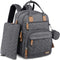 iniuniu Diaper Bag Backpack, 4 in 1 kit Large Unisex Baby Bags