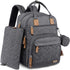 iniuniu Diaper Bag Backpack, 4 in 1 kit Large Unisex Baby Bags