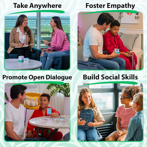 200 Safe, Trauma-Informed Conversation Starter Cards for Stronger Families - Build Support, Trust and Connection While