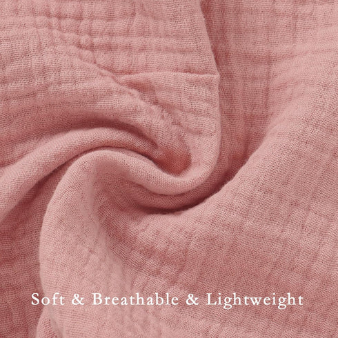 4 Girls,100% 47 47" Layers Muslin Baby Blankets for Cotton Muslin Toddler Blanket,Crib Blanket,Muslin Swaddle