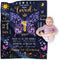 1 Year Old Girl Gifts, 1st Birthday Blanket, Happy 1st Birthday Throw Blanket, 50"x40", Butterfly