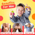 9 Pack LESONG Fidget Sensory Toys for Kids: Quiet Textured Finger Spinner Toys - Sensory Texture Stress Toys for Kids