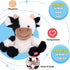 Hopearl Talking Cow - Electric Interactive Animated Toy that Repeats What You Say, Shaking Head Plush Buddy
