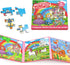 36 Pieces Magnetic Puzzles for Toddlers 3-5, Airplane Car Road Trip Activities for Kids 3-6 Years
