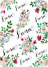 WolfeDesignPDD Custom Blanket, Newborn Gift, Floral Baby Blanket, Personalized Baby Blanket, Baby Girl,