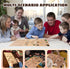 Baseball Dice Board Game for Kids Adults Gift Wooden Fun Baseball Board Game with dice for Game Nights, Parties,Holiday