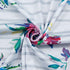 Newborn Girls Receiving Blanket Headband Set, Flower Baby Swaddle Blankets (0-6 Months, Striped)